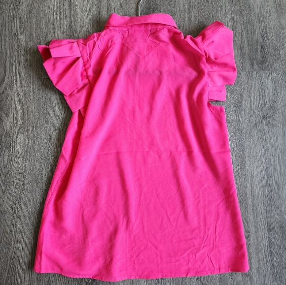 Tahari pink blouse/top - Picture 3 of 3